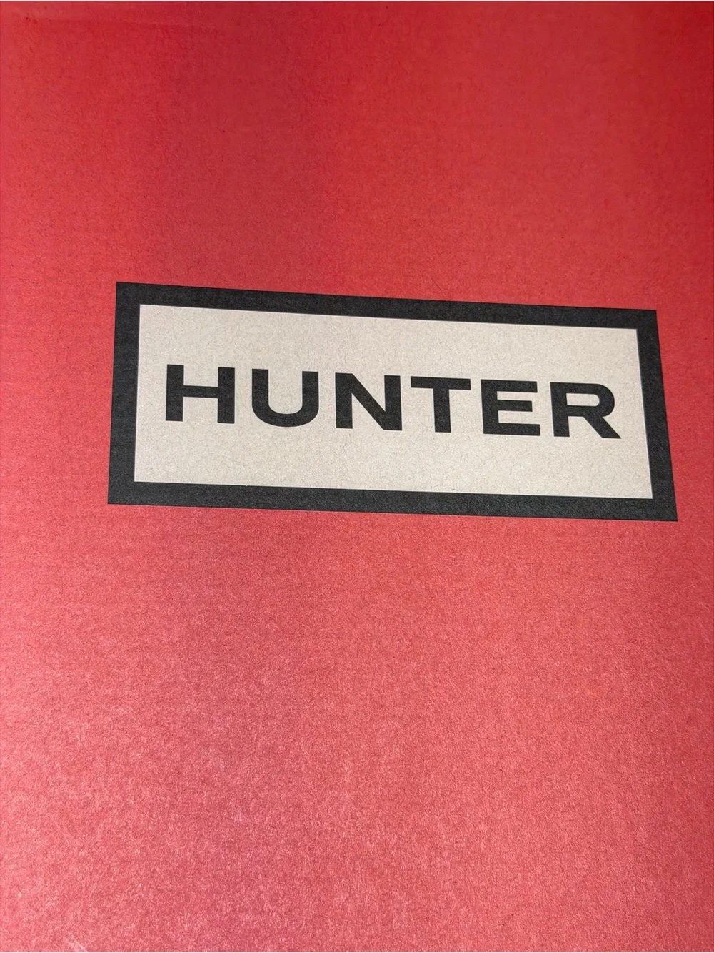 Hunter Black Gloss Tall Boots